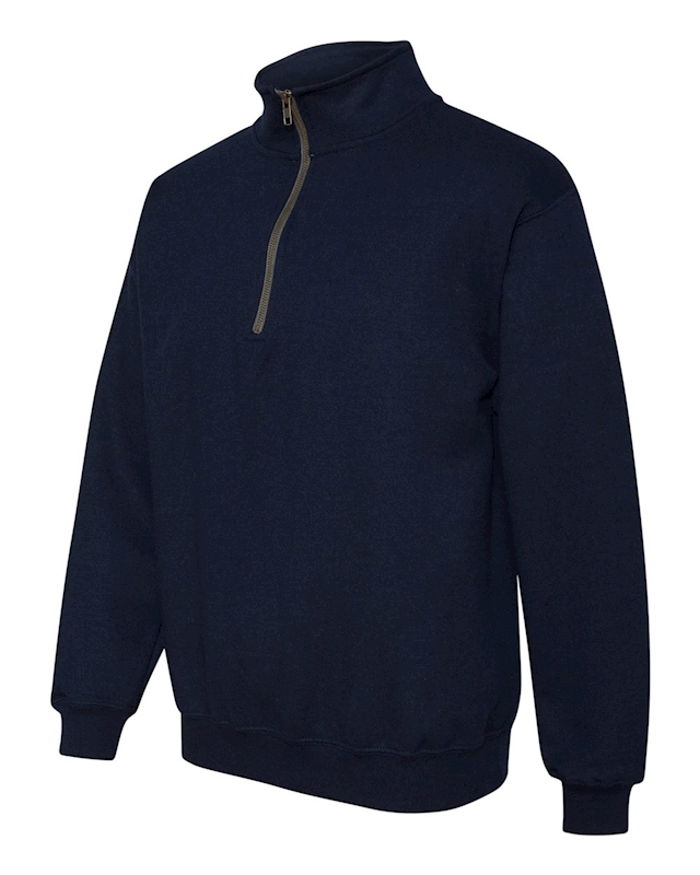 Customizable Quarter-Zip Fleece Sweatshirt