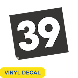 Vinyl Door Decal image with Vinyl Decal label