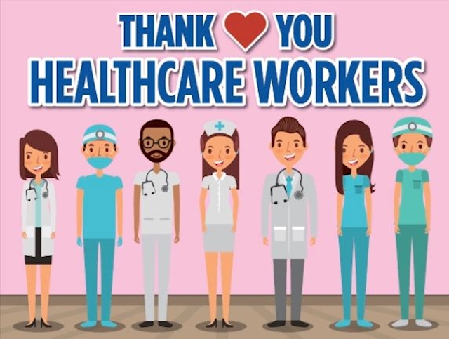 Thank You - Healthcare Yard Sign