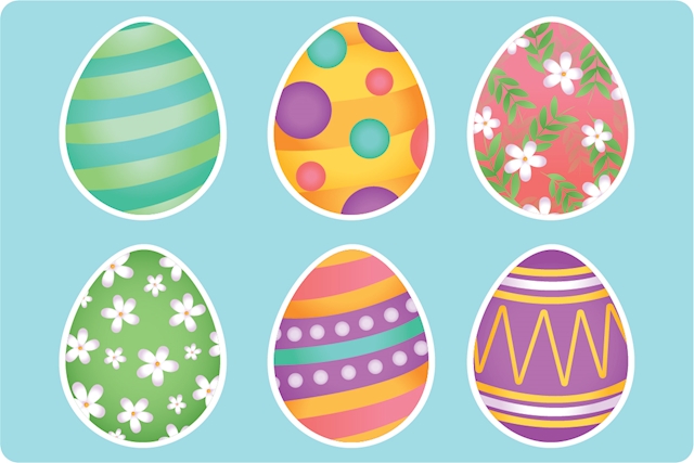 Lawn Letters - Easter Graphics Set