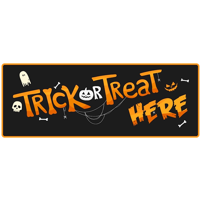 Halloween Trick or Treat Here