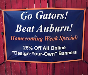 Weekly Special: Design Your Own Banner
